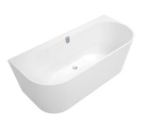 Villeroy & Boch Oberon 2.0 baignoire semi-autoportante - 180x80cm - avec panneau alphine white ubq180obr9cd00v-01