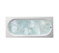 Villeroy & Boch Oberon Baignoire balnéo rectangulaire, UHC160OBE2A1V01,