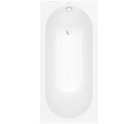 Villeroy & Boch Oberon baignoire Quaryl 160x75x45cm - blanc mat ubq160obe2v-rw