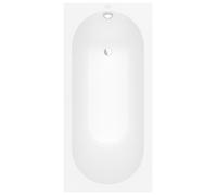 Villeroy & Boch Oberon Baignoire rectangulaire, montage encastré, 1600x750x475mm, UBQ160OBE2V-RW, Couleur: Blanc de pierre