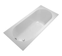 Villeroy & Boch Oberon Baignoire rectangulaire, montage encastré, 1700x750x475mm, UBQ170OBE2V-01, Couleur: blanc alpin