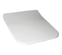 Villeroy & Boch Omnia Architectura abattant de WC - SlimSeat avec couvercle angulaire avec SoftClose et QuickRelease blanc 9m81s101