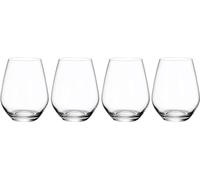 Villeroy & Boch - Ovid Ensemble De Verres À Eau, 4 Pcs, 420 Ml, Verres Pour Boissons Froides, Cristallin, Résistant Au Lave-Vaisselle