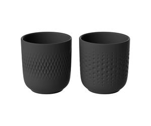 Villeroy & Boch Pack de 2 tasses Manufacture Collier Noir