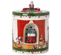 Villeroy & Boch Boîte à musique Toy's Delight Père Noël apporte des cadeaux 16x16x21cm multicolore