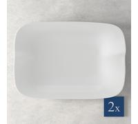 Villeroy & Boch Pâtes Passion Plat Lasagne Set 2 Pièces 32x22cm Porcelaine