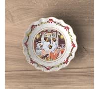 Villeroy & Boch - Annual Christmas Edition coupe de l’année, petite, 2022, 16 x 16 cm, porcelaine Premium, pièce de collection 14-8626-3875