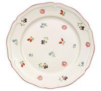 Villeroy & Boch Petite Fleur Assiette petit-déjeuner, 21 cm, Porcelaine Premium, Blanc/Multicolore