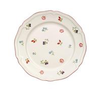 Villeroy & Boch Petite Fleur Assiette petit-déjeuner, 21 cm, Porcelaine Premium, Blanc/Multicolore