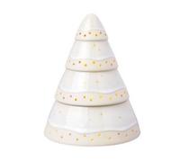 villeroy-boch photophore sapin de noël 14.5 x 18.5cm blanc 14-8671-3995 winter