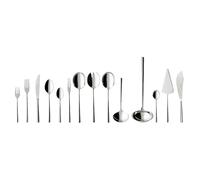Villeroy & Boch - Piemont Ménagère Couverts 70 Pièces, Garanti Lave-Vaisselle, Ensemble de Couverts de Table Complet, Set Élégant Inox, Acier Inoxydable