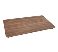 Villeroy & Boch planche à découper universelle, accessoire de cuisine, planche gain de place en bois à poser sur l’évier, bois de noyer, rectangulaire