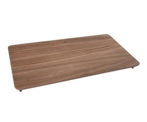 Villeroy & Boch planche à découper universelle, accessoire de cuisine, planche gain de place en bois à poser sur l’évier, bois de noyer, rectangulaire