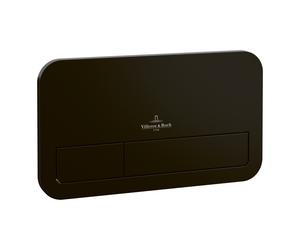 Villeroy & Boch Plaque de déclenchement WC ViConnect E200 - Noir mat