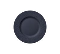 Villeroy & Boch - Plat à Dessert Manufacture Rock Noir 21,7cm