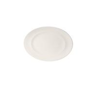 Villeroy & Boch Plat ovale For Me 41 cm – Porcelaine Premium – Blanc