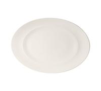 Villeroy & Boch For Me Plat de service ovale 41 cm, Porcelaine Premium, Blanc