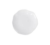 Villeroy & Boch - Pura assiette à pain, env. 17 נ17 נ2 cm, blanc immaculé, lave-vaisselle et four à micro-ondes, forme fluide, porcelaine Premium Bone made in Germany