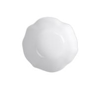Villeroy & Boch - Pura saladier/plat creux de service, env. 26 נ26 נ10,5 cm, blanc immaculé, lave-vaisselle et four à micro-ondes, forme fluide, porcelaine Premium Bone made in Germany