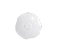 Villeroy & Boch - Pura sous-tasse à café, env. 16 נ15,5 נ2 cm, blanc immaculé, lave-vaisselle et four à micro-ondes, forme fluide, porcelaine Premium Bone made in Germany