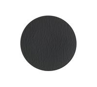 Villeroy & Boch Manufacture Rock Set 6 Piatti Pizza Gourmet 32 cm In Porcellana Nero Opaco
