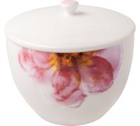 Villeroy & Boch Boîte à thé avec couvercle Rose Garden Ø13.5 cm Blanc