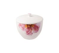 Villeroy & Boch - Rose Garden Boîte À Thé Avec Couvercle, Boîte En Porcelaine Blanche, Contenance 700 Ml