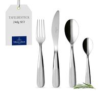 Villeroy & Boch - Rose Garden Couverts De Table 24 Pcs, Ménagère En Acier Inoxydable Argenté