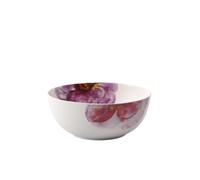 Villeroy & Boch - Rose Garden Saladier, Coupe En Porcelaine Blanche, Contenance 2 500 Ml