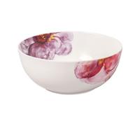 Villeroy & Boch - Rose Garden Saladier, Coupe En Porcelaine Blanche, Contenance 2 500 Ml