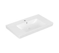 Villeroy & Boch Subway 2.0 - Lavabo pour meuble 800x470mm avec 1 trou de robinetterie avec trop-plein blanc avec CeramicPlus