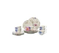 Villeroy & Boch - Service à café Mariefleur Gris Basic, 18 pièces multicolore