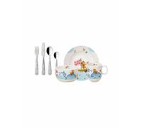 VILLEROY & BOCH Service de table pour enfants en porcelaine Happy as a Bear 7 pièces multicolore