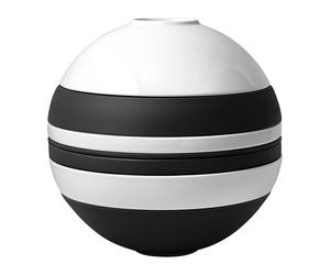 Villeroy & Boch Service Iconic La Boule 7 Pièces Noir-blanc