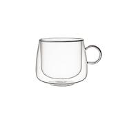 Villeroy & Boch - Artesano Hot&Cold Beverages verre à cappuccino, verres à double paroi pour boissons froides et chaudes, verre borosilicate, résistant au lave-vaisselle et au four à micro-ondes