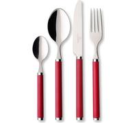Villeroy & Boch Set de couverts Play - Roses rouges - 24 pièces