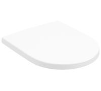 Villeroy & Boch Subway 3.0 - Abattant WC charnières en acier inoxydable stone white