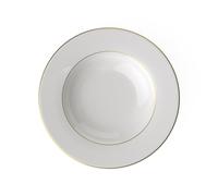 VILLEROY & BOCH SIGNATURE Assiette creuse 24cm Anmut Gold blanc