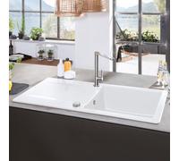 Villeroy & Boch Siluet 50 Évier de cuisine, 333502RWHL12,