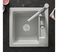 Villeroy & Boch Siluet 50 S Évier de cuisine, 334501SMHL1,