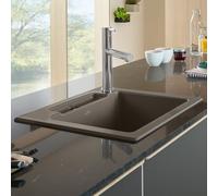 Villeroy & Boch Siluet 50 S Évier de cuisine, 334501TRHL2,