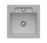 Villeroy & Boch Siluet 50 S Flat Évier de cuisine, 33451FKD,