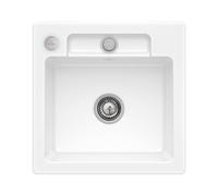 Villeroy & Boch Siluet 50 S Flat Évier de cuisine, 33452FKGHL1,
