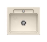 Villeroy & Boch Siluet 60 S Flat Évier de cuisine, 33461FFUHL1,