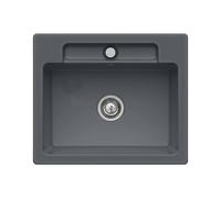 Villeroy & Boch Siluet 60 S Flat Évier de cuisine, 33461FI4HL12,