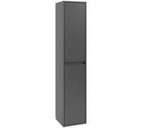 Villeroy & Boch Skyla armoire 35x34.8x170 cm latérale suspendue graphite C80100VR