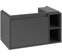 Villeroy & Boch Skyla armoire 77.2x43.9x43.6 cm sous-lavabo suspendu graphite C78800VR
