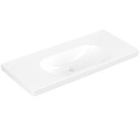 Villeroy & Boch Skyla lavabo 100x46 cm rectangulaire de meuble blanc 5A51A3RW