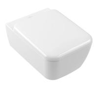 Villeroy & Boch Skyla pack cuvette suspendue - avec abattant - Twistflush - CeramicPlus - blanc 4682clr1