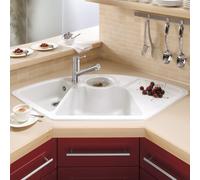 Villeroy & Boch Solo Eck Évier de cuisine, 670801R1HL1,